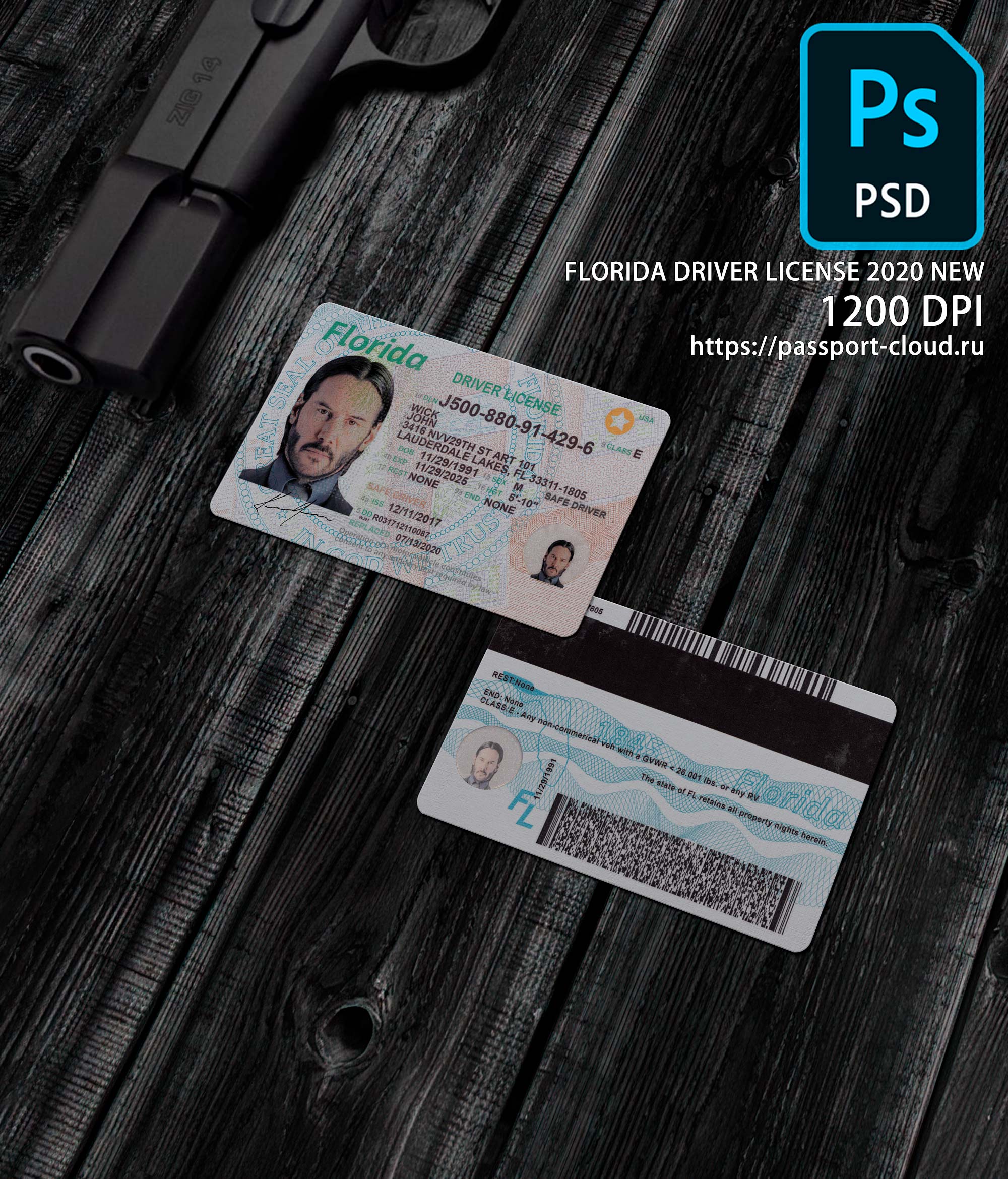 Florida Driver License NEW