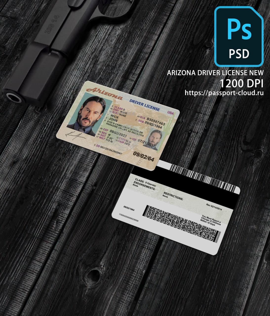 Arizona Driver License NEW