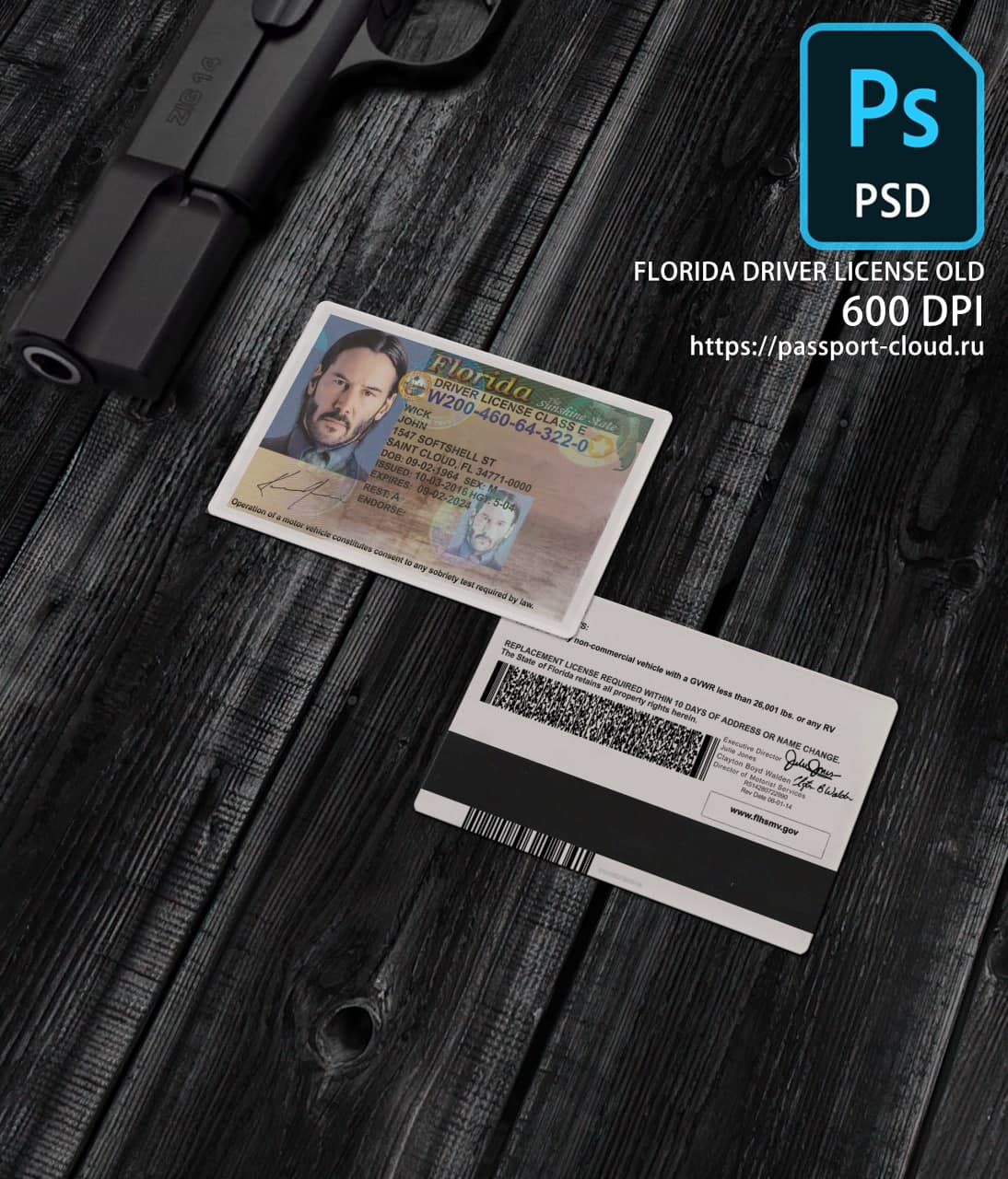 Florida Driver License OLD