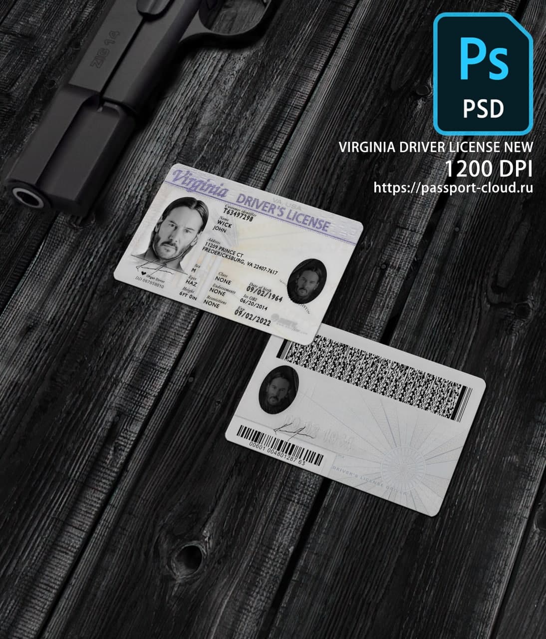 Virginia Driver License NEW