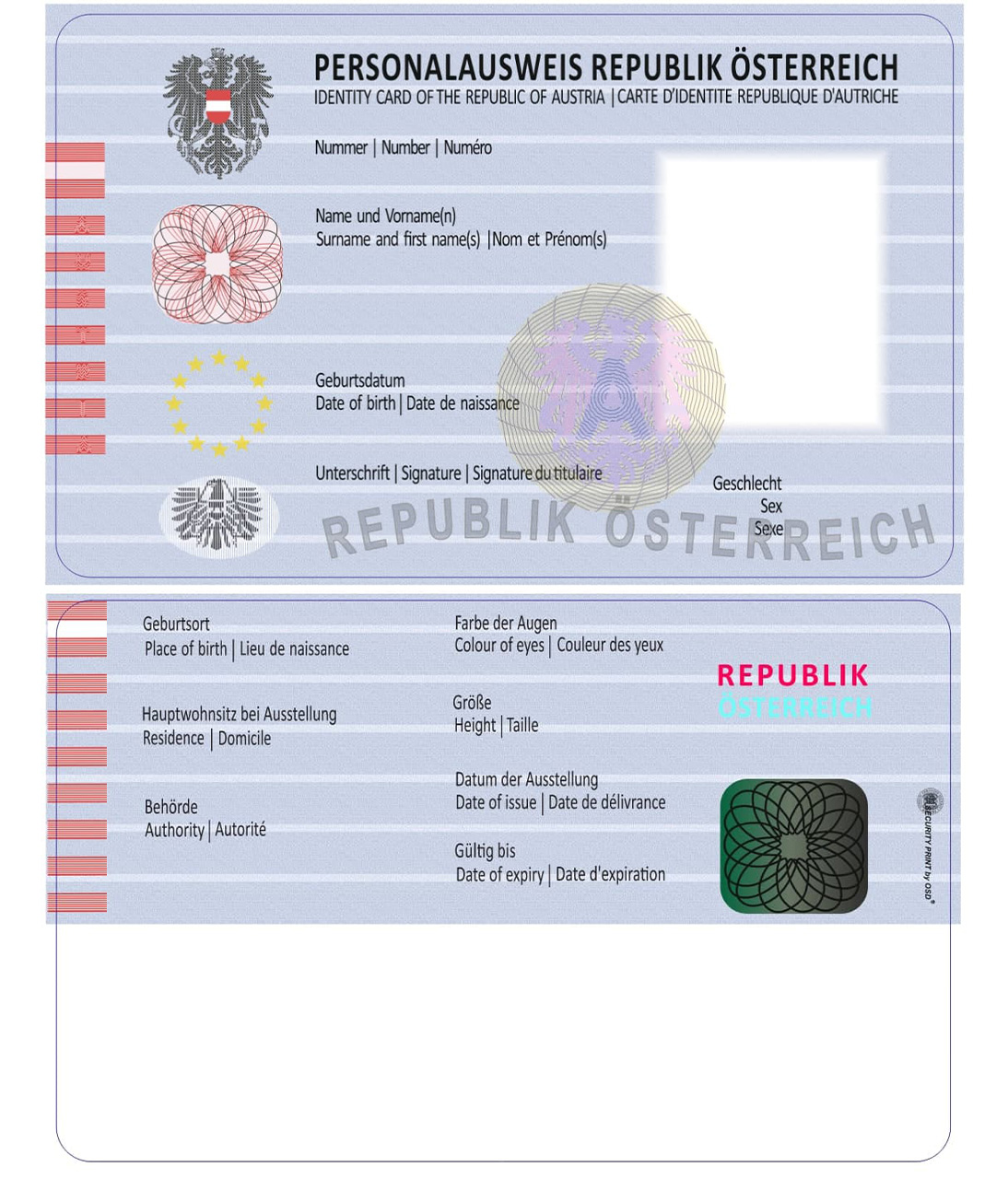 Austria Vector Template
