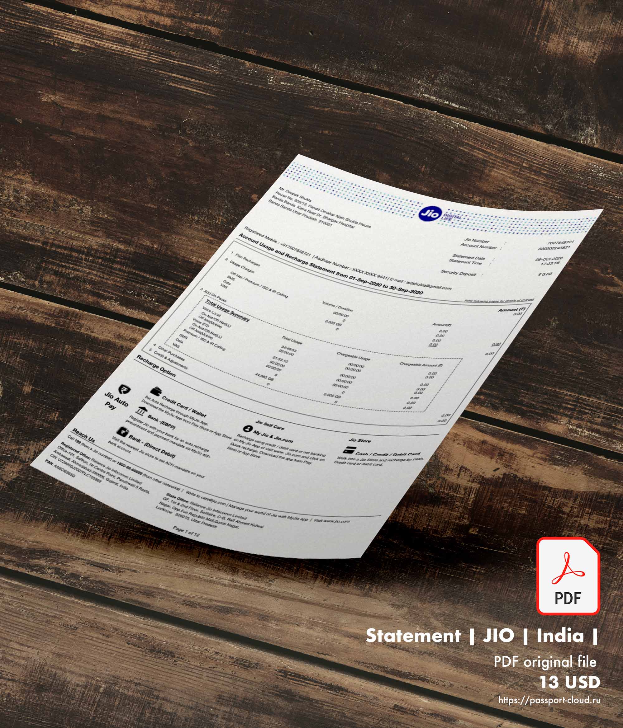 Statement | JIO | India |