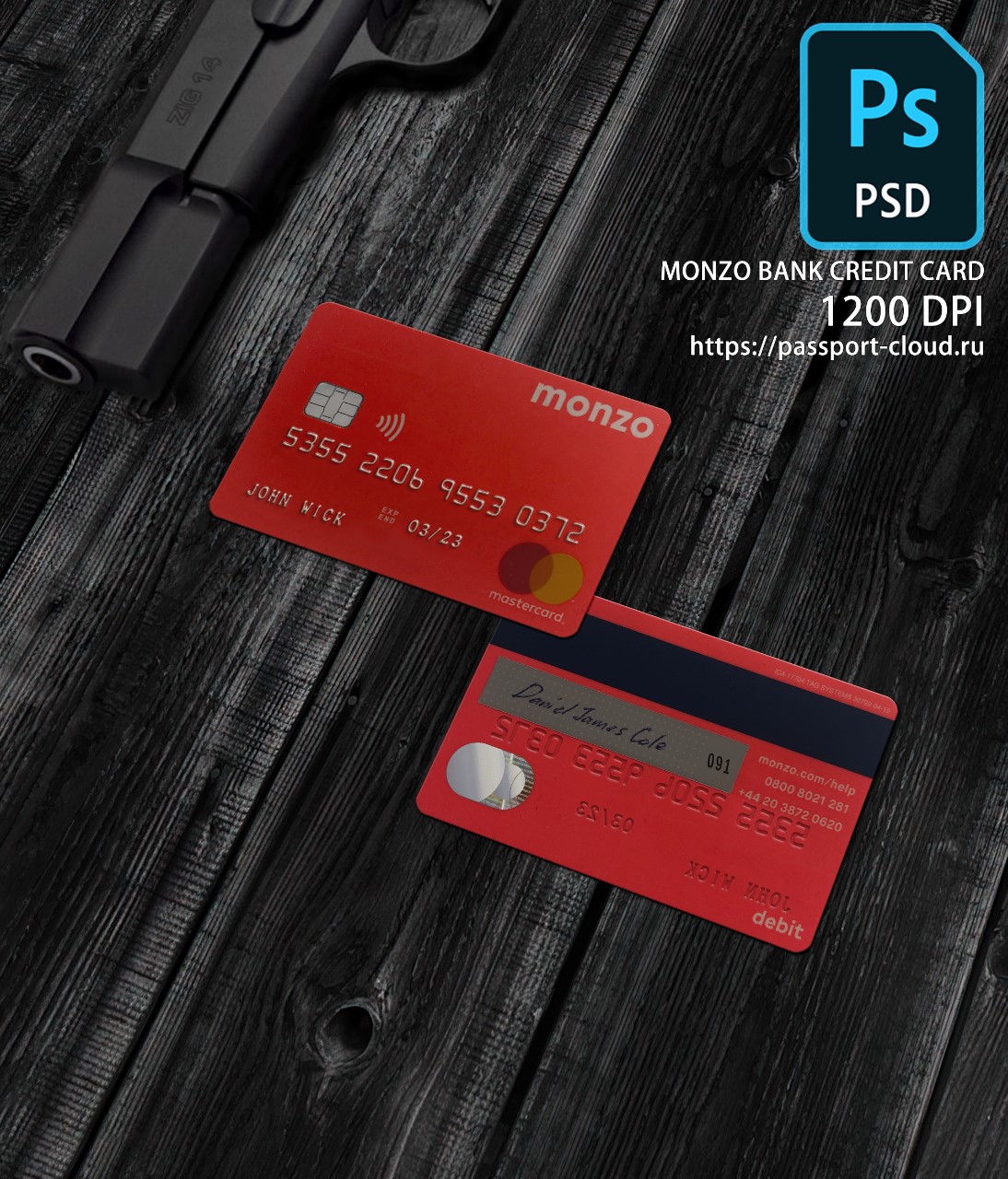 Monzo Bank Credit Card PSD