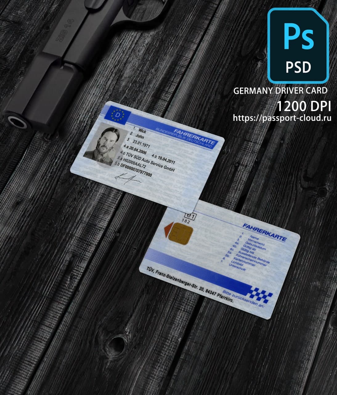 Driver Card Germany (Fahrerkarte)