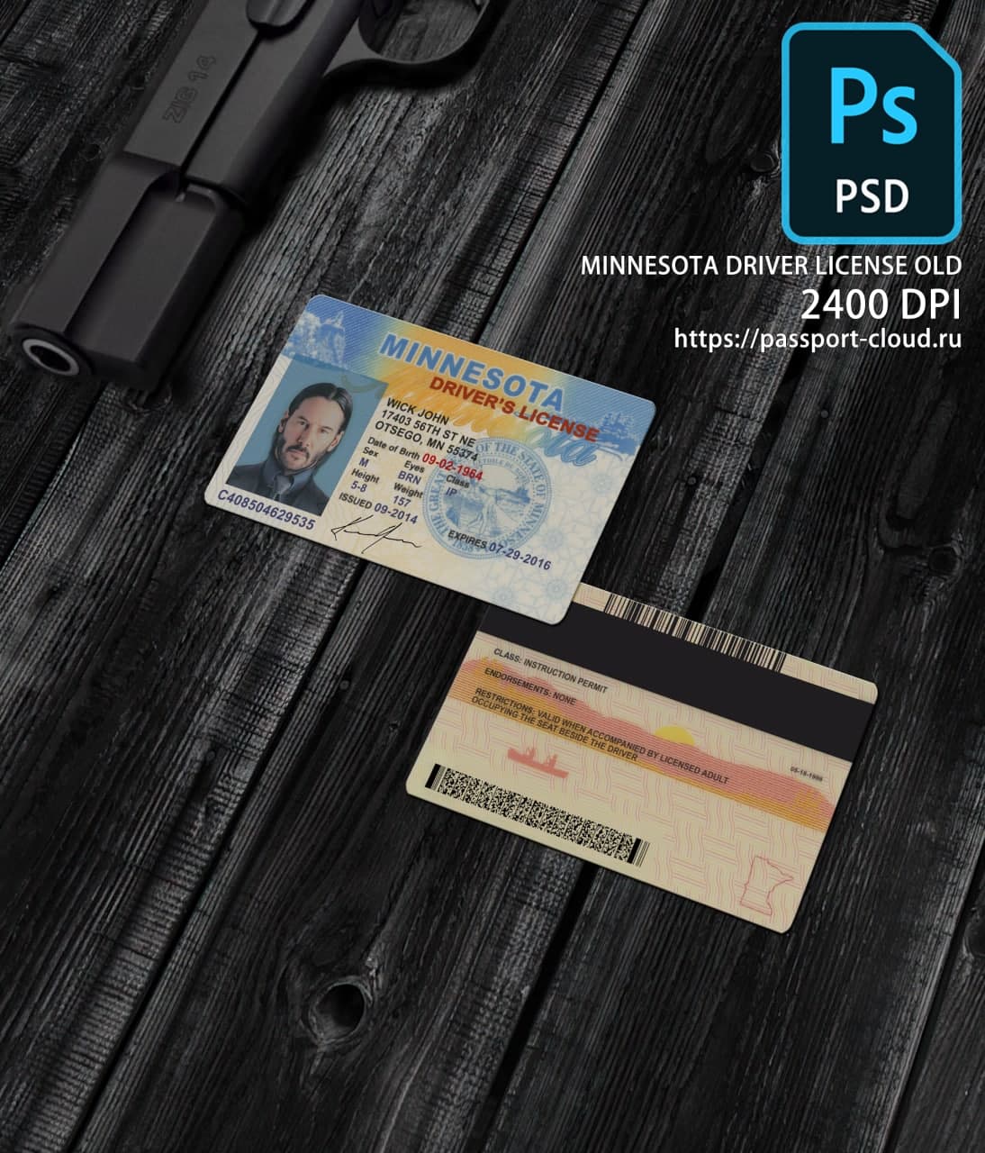 Minnesota Driver License OLD