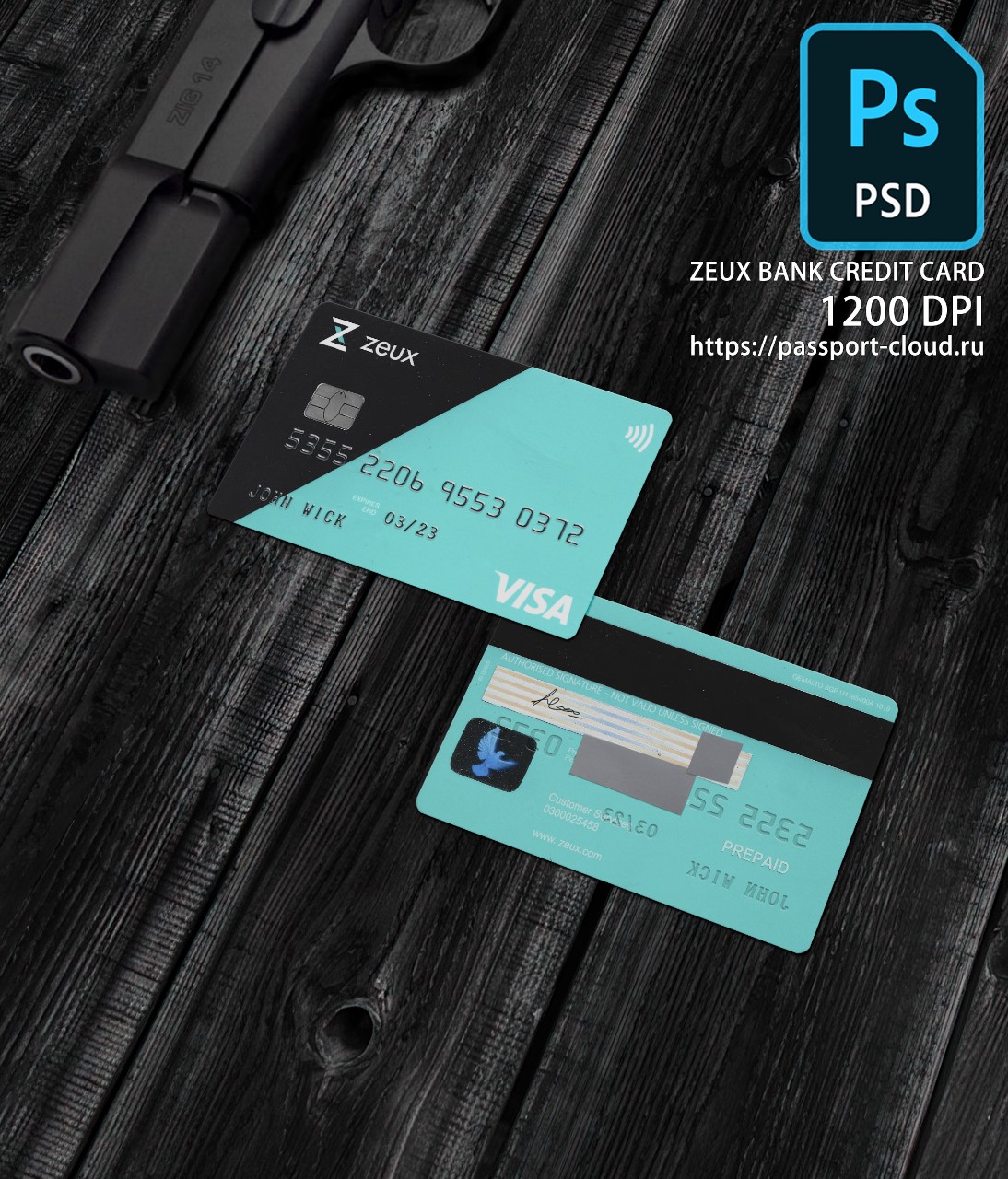 Zeux Bank Credit Card PSD