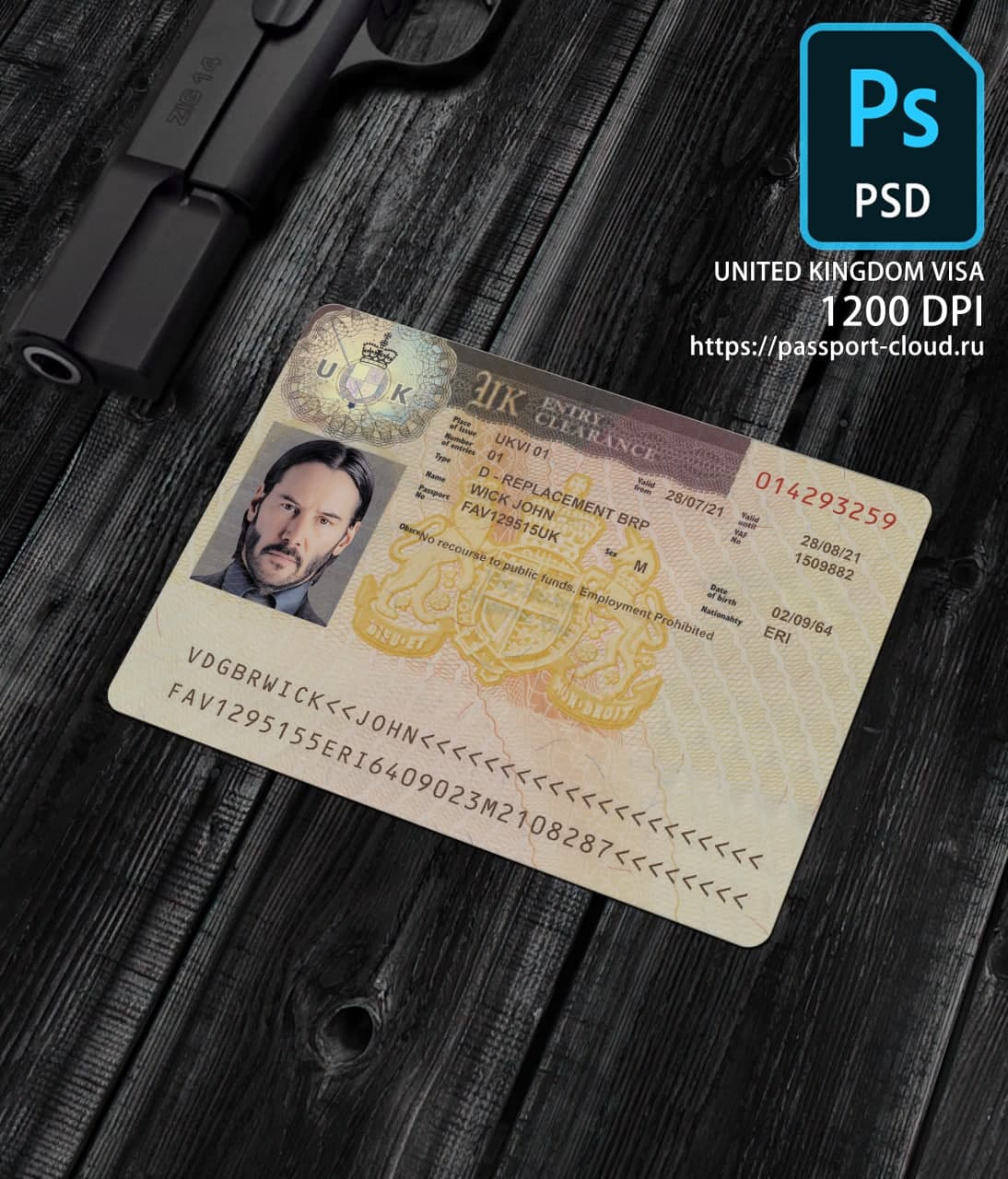 United Kingdom Visa 2010+ PSD