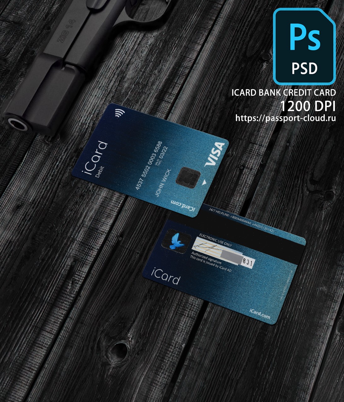 iCard Bank Credit Card PSD