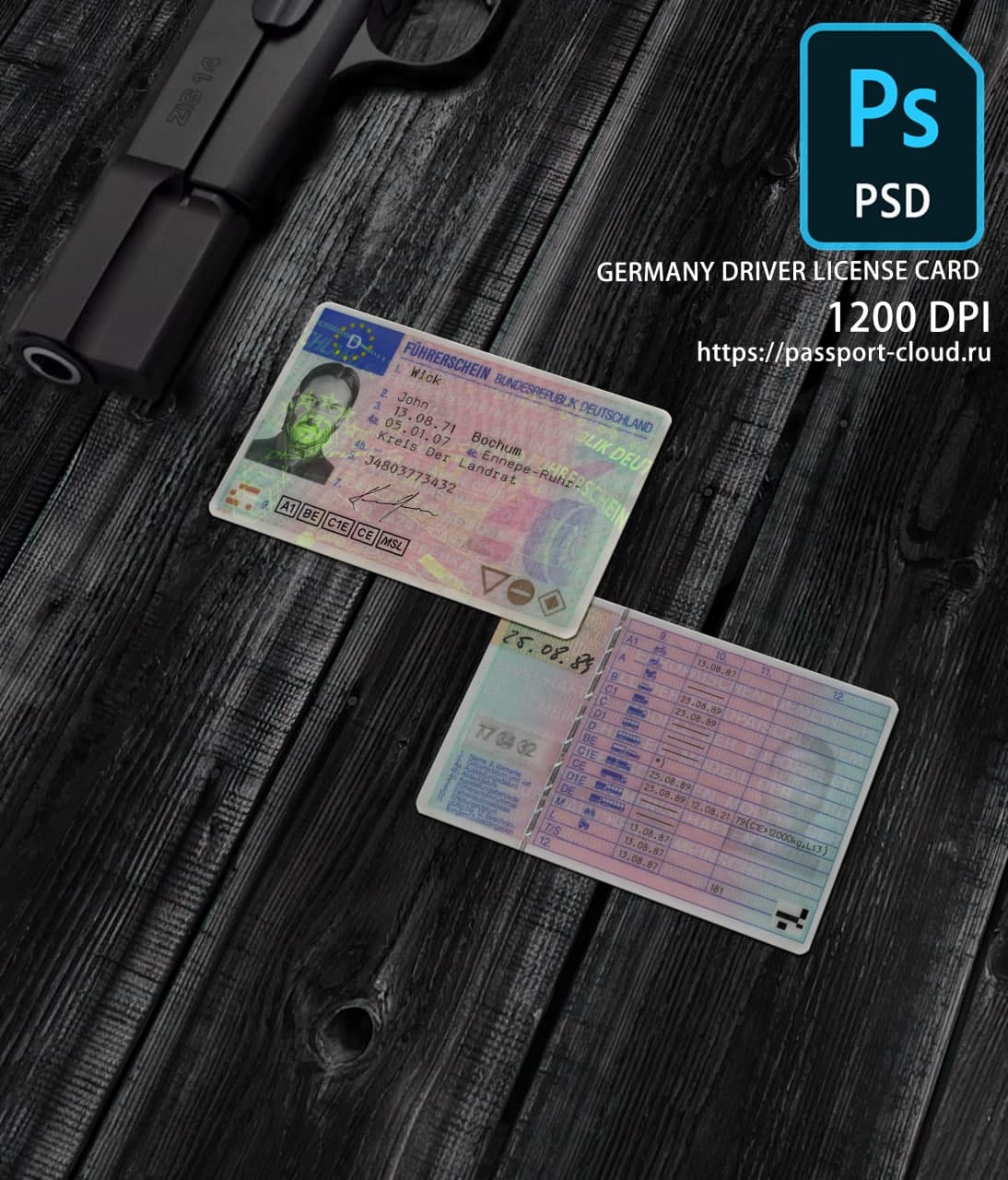 Germany Driver License 2001+