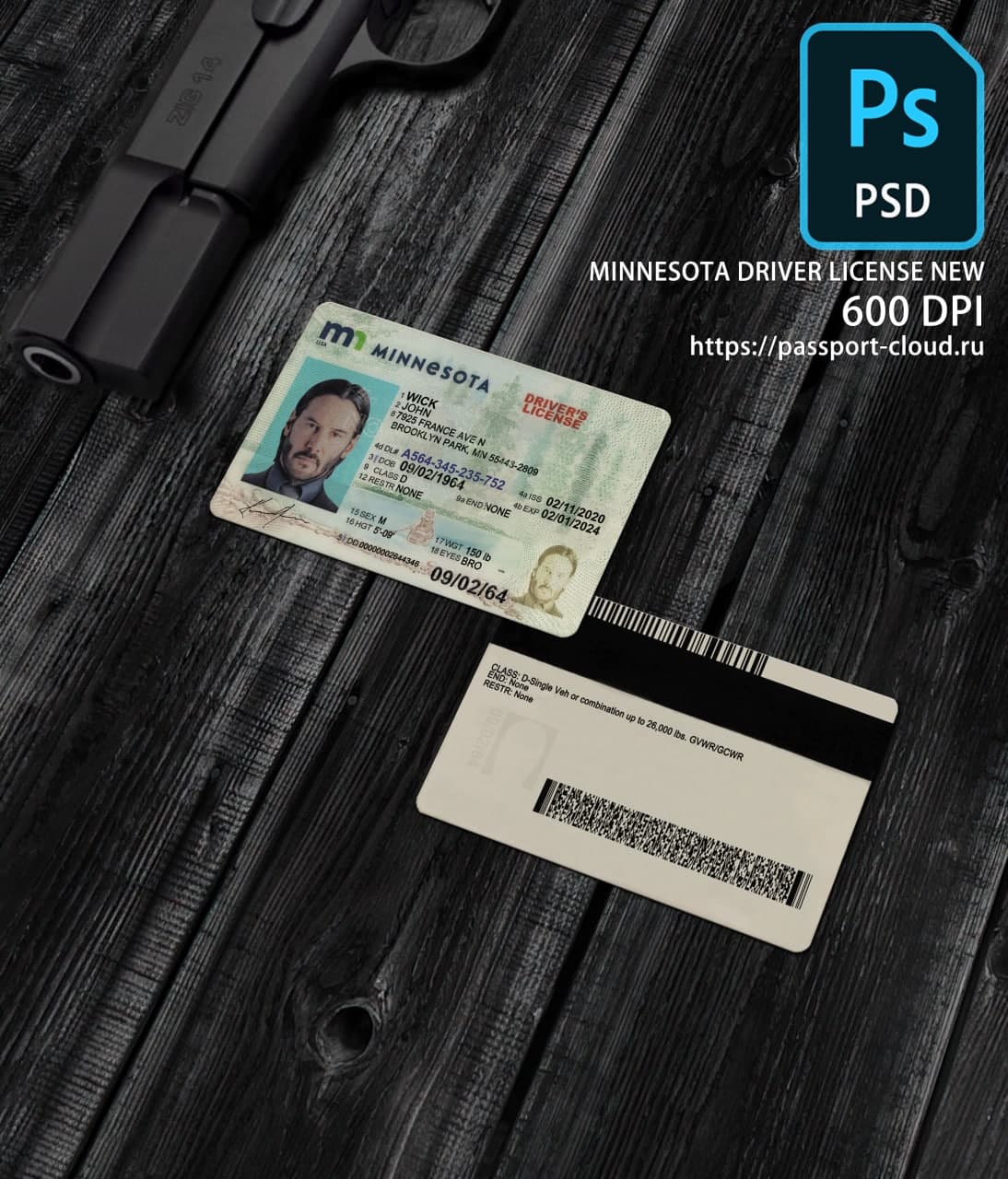 Minnesota Driver License NEW