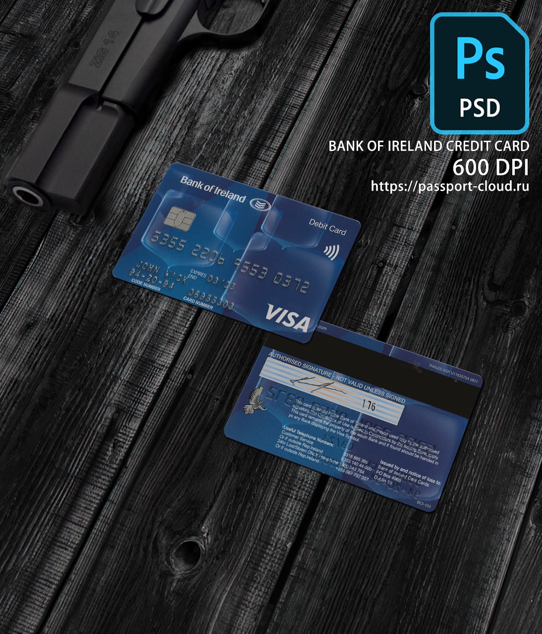 Bank of Ireland Credit Card PSD