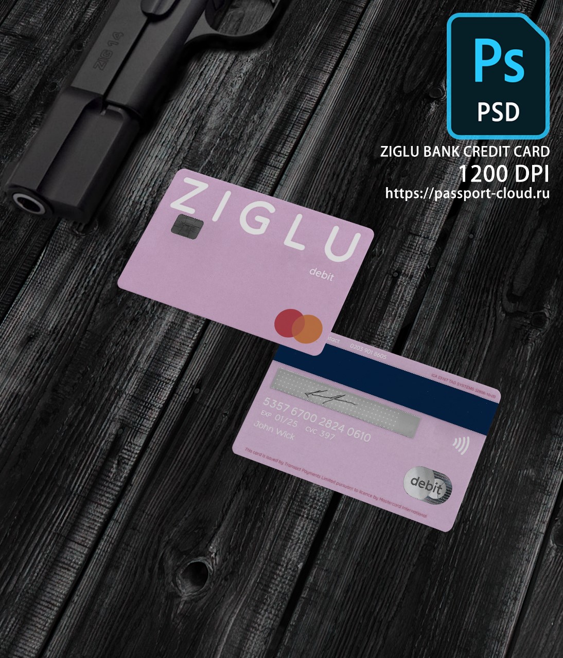 ZIGLU Bank Credit Card PSD